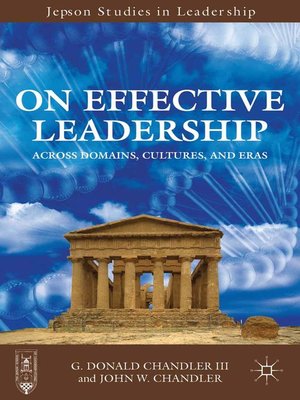 cover image of On Effective Leadership